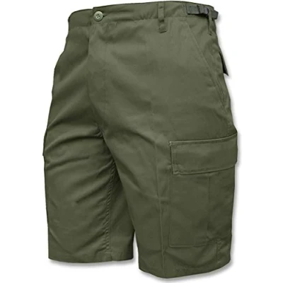 Imagen de Mil Tec Shorts 11401001 Pantalones Cortos, Verde Oliva, Large para Hombre
