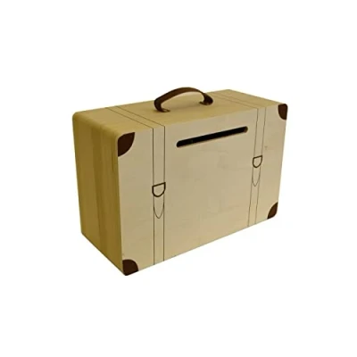 Imagen de Artemio 14002115 Urne Maleta Madera, Multicolor, 35 x 15 23 cm