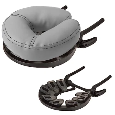 Imagen de Earthlite Almohada para reposacabezas con Cara Strata, Plata de Ley, Revestido, Goma, Sterling, 1 Count (Pack of 1)