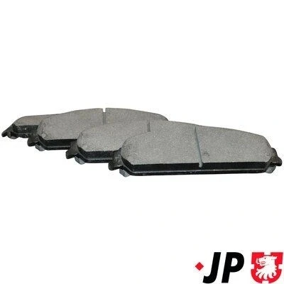 Imagen de JP GROUP 5063600410 Juego de pastillas freno Eje delantero con avisador acústico desgaste CHRYSLER: 300C Touring, Berlina, DODGE: Caliber