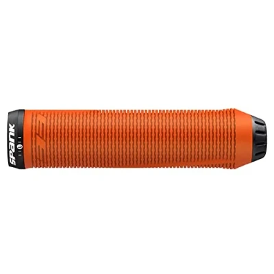 Imagen de Spank Spike 33, Lock on, diámetro 33 mm, Mangos de Bicicleta montaña, Unisex, Color Naranja, 145 mm