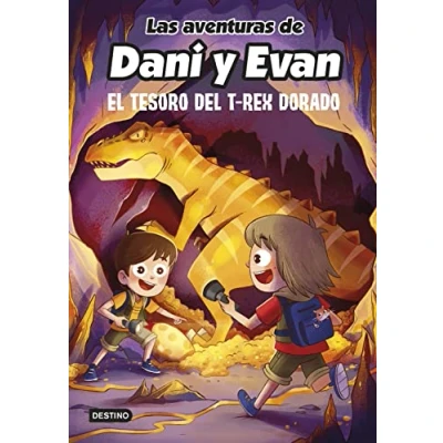 Imagen de Las aventuras de Dani y Evan 5. El tesoro del T Rex dorado (Jóvenes influencers)