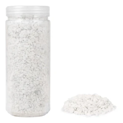 Imagen de HEKU 30332 01: gránulos Decorativos Color Blanco, 750 g, en Bote resellable