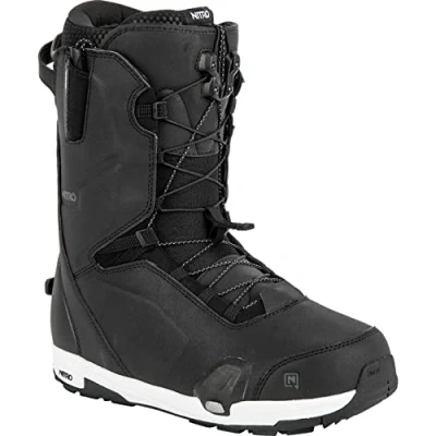 Imagen de Nitro Snowboards Profile TLS Step On Botas de Snowboard, Hombres, Black, MP 25,5 // EU 39 1/3 US 7,5