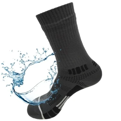 Imagen de Kadem® Calcetines impermeables para deportes acuáticos, de invierno, camping, pesca, trekking, trail, vela, senderismo, ciclismo, rafting, Wudu Mest Corap, remo, caminata,