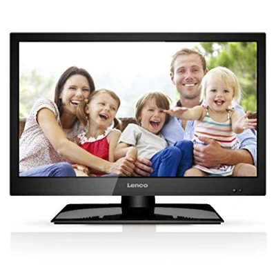 Imagen de Lenco 810080 dvl 1962 HD led TV 18,5 Pulgadas dvb t2 DVD Adaptador Auto Negro