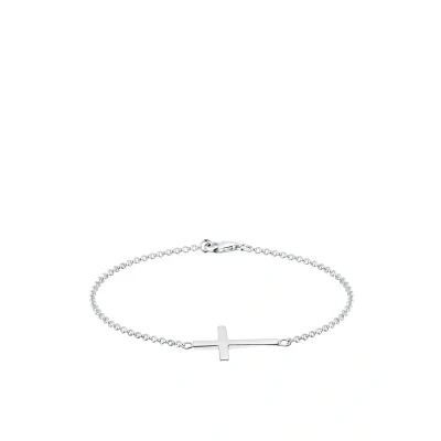 Imagen de Elli Cross Basic Pulsera silvercoloured, Mujer, Talla: 18, Silver coloured