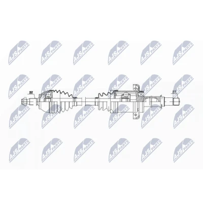Imagen de NTY NPW ME 029 Árbol de Transmisión Eje delantero, derecha automática CVT (continua) MERCEDES BENZ: Clase B, A