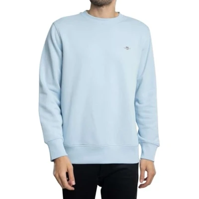 Imagen de GANT REG Shield Cneck Sudadera, Hombre, Talla: XXL, Fresh blue