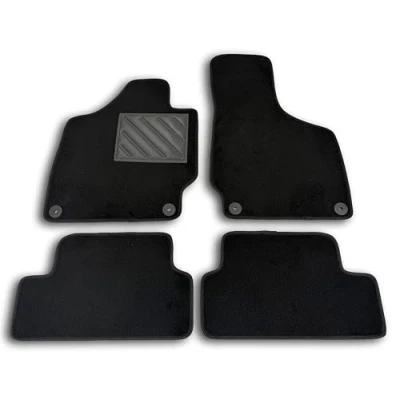 Imagen de Alfombrillas para Audi TT 8J de 2006 a 2014 en Medida, Antideslizantes, talonera Goma Reforzada y Botones fijación
