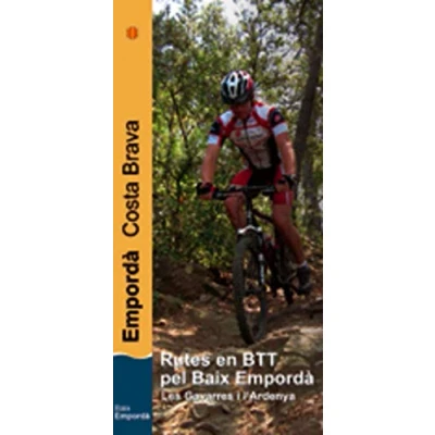 Imagen de Rutes en BTT pel Baix Empordà: Les Gavarres i l&#039;Ardenya. Edicions català, castellà, francès, anglès alemany
