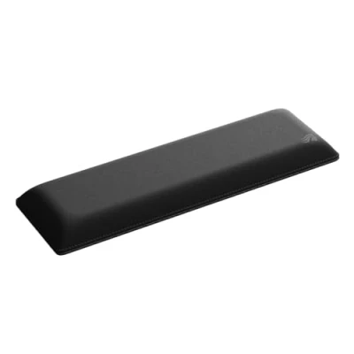 Imagen de Glorious Gaming Reposamuñecas Acolchado de Tela para Teclado (65% 75%): Bords cosidos, Superficie Lisa en Tela, Base Antideslizante, firmeza Media, 300/360 x 100 25/17 mm Negro