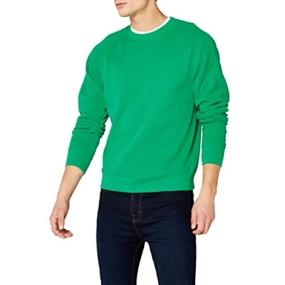 Imagen de Fruit Of The Loom 62 216 0, Sudadera Para Hombre, Verde (Kelly Green), Large