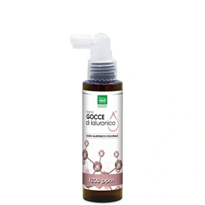 Imagen de Ácido Hialurónico. Hialurónico puro con acción Anti edad. aging. Estimula la formación de Colágeno. Coloidal. Cada bote contiene 100ml. Mejora hidratación piel.