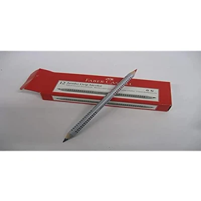 Imagen de Faber Castell Lápices de colores Jumbo Rojo Azul (12 Unidades)
