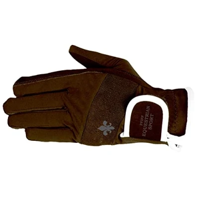 Imagen de PFIFF 101660 Damenreithandschuhe Guantes de equitación, Mujer, marrón, Extra Large