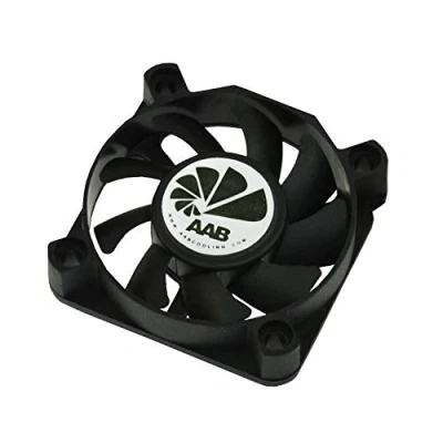 Imagen de AABCOOLING Fan 5 Un Silencioso Ventilador PC de la Serie Económica, 50mm, Externo Portatil, 5cm, Base Ventilador, 11 m3/h, 3000 RPM 21 dB (A)