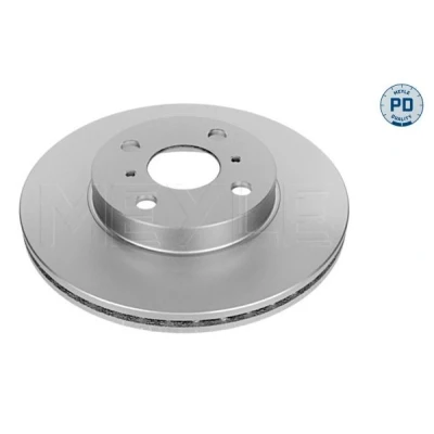 Imagen de MEYLE 30 15 521 0118/PD Disco de freno Eje delantero 255 20 4 100 ventilado revestido láminas zinc TOYOTA: Yaris I Hatchback, MR2 III Cabrio