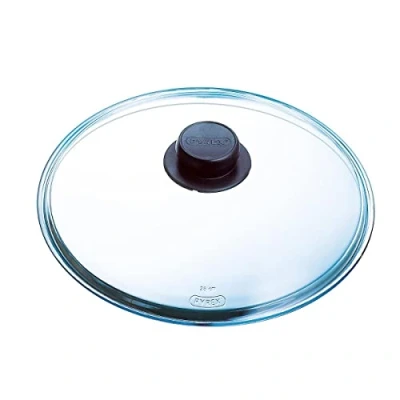 Imagen de Pyrex Tapa Vidrio 28Cm, Gris, 5.45 cm