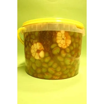 Imagen de Aceitunas Verdial Aliñadas &quot;Al Ajillo&quot; Cubo 5 Kg