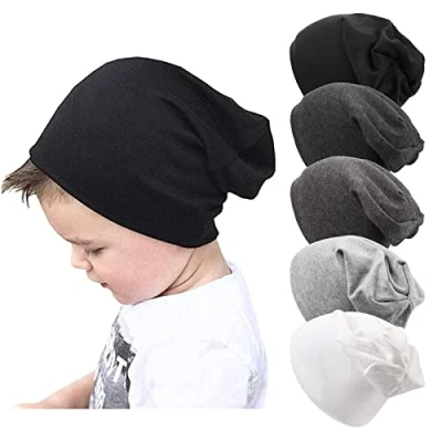 Imagen de DRESHOW 5 PCS Bebé Beanie Sombrero Niño Pequeño para Bebés Niños Gorr de Algodón 6 60 Meses