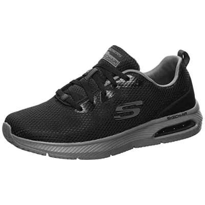 Imagen de Skechers DYNA AIR, Zapatillas Hombre, Black Mesh/Charcoal Trim, 39 EU