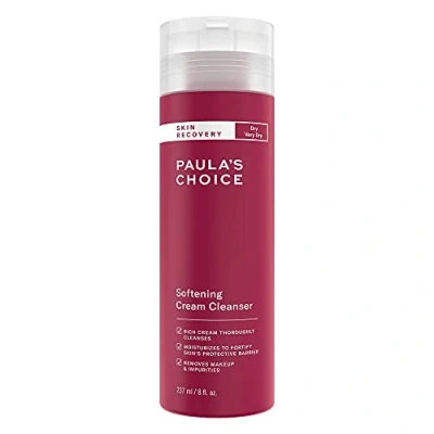 Imagen de Paula’s Choice SKIN RECOVERY Limpiador Facial Rico Crema Limpia y Hidrata la Piel sin Resecarla, Suaviza Rugosa con Betaglucano para Pieles Sensibles &amp; Rojeces Secas 237 ml