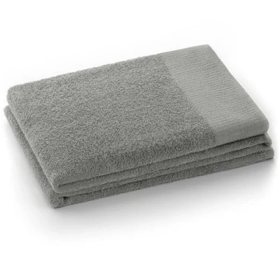 Imagen de AmeliaHome Toalla de Ducha 70 x 140 cm, Acero, 100% algodón, Absorbente, Color Gris