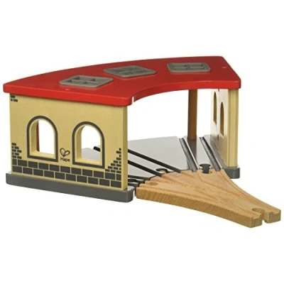 Imagen de Hape Cocheras de Tren Big Engine Shed (Barrutoys E3704)