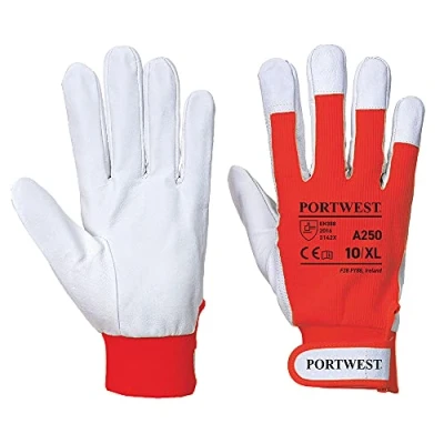 Imagen de Portwest Guante Tergsus, Tamaño: XL, Color: Rojo, A250RERXL