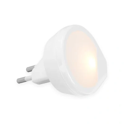 Imagen de BRILONER luz LED de noche para enchufe, blanca cálida, lámpara noche, escalera, 54x54x21 mm