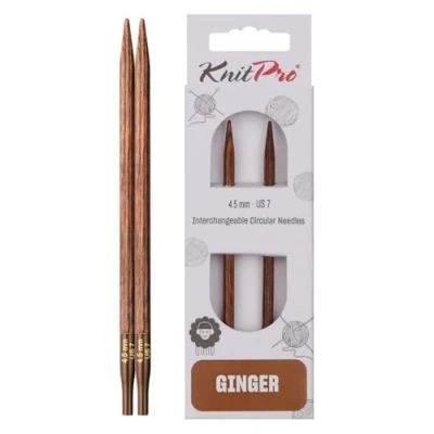 Imagen de KnitPro K31206 Alfileres para Tej, Madera, Colores Variados, 4,50 mm