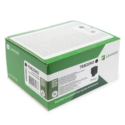 Imagen de Tóner Negro Lexmark 75b20k0 Retornable (13000 Pag)
