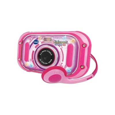 Imagen de VTech Kidizoom Touch 5.0 Cámara de fotos digital infantil color rosa versión española (80 163557)