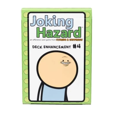 Imagen de Joking Hazard Deck Enhancement #4 La cuarta expansión Comic Building Card Juego de Fiesta por Cyanide and Happiness para 3 10 Jugadores, Verde