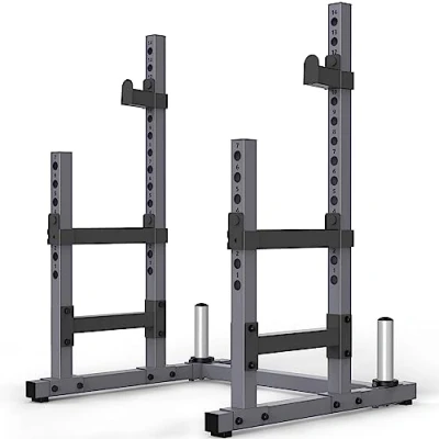 Imagen de PASYOU SR30 Soporte Para Sentadillas, Barra Ajustable, Rack Musculación Multifuncional Barra, Máx. 800 KG