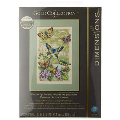 Imagen de Dimensions Bosque DE Mariposas, Algodón, Mittel