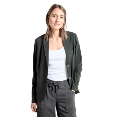 Imagen de CECIL Blazer Travel Solid, Strong Khaki, XL para Mujer