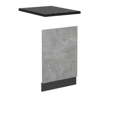 Imagen de Vicco Frontal para lavavajillas &quot;R Line&quot;, Hormigón, 45 cm , ET Antracita