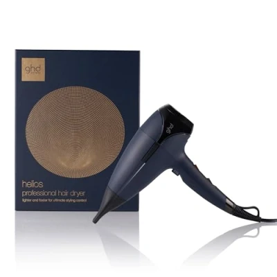 Imagen de ghd Helios Secador de pelo profesional con tecnología aeroprecis, Azul