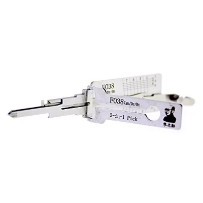 Imagen de TPM Go Fo38 2 en 1 Pick, clé de voiture, lecteur décodeur crochetage serrure pour auto