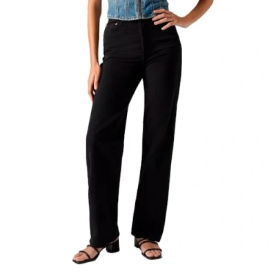 Imagen de Levi&#039;s Ribcage FULL Length Vaqueros rectos, Mujer, Talla: 25x34, Black sprout