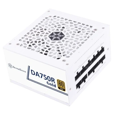 Imagen de SilverStone Technology DA750R Gold, ATX Totalmente Modular 80 Plus Gold 750W 3,0 y PCIe 5,0, SST GMA WWW