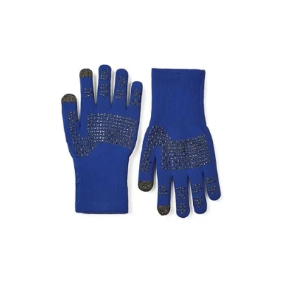 Imagen de Sealskinz Anmer Guante de punto para todas las estaciones, excelente agarre, impermeable, azul regio, S