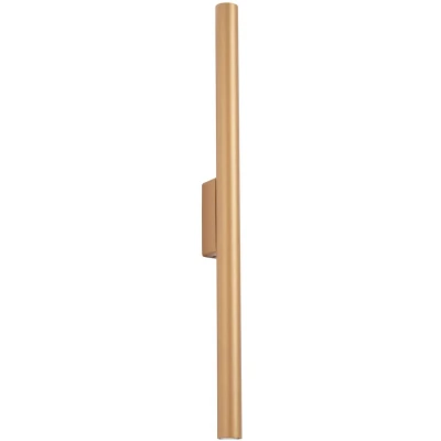Imagen de Sollux Pastelo Aplique moderno Up &amp; Down dorado 2x G9