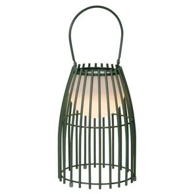 Imagen de LUCIDE FJARA Lámpara de mesa Fuera Ø 17,5 cm LED Regul. 1x0,3W 3200K IP44 3 StepDim Verde