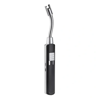 Imagen de TFA Dostmann 98.1118.01. Encendedor electrónico con Cuello Flexible, mechero, de Velas, Recargable por USB