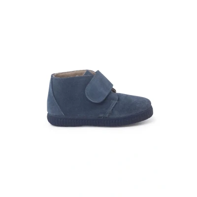 Imagen de Pisamonas TIRA Ancha Adherente Botines para niños, Talla: 29, Azul Zapatos