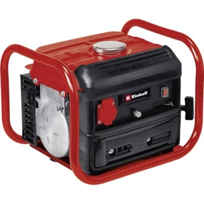 Imagen de Einhell Generador eléctrico (gasolina) TC PG 10/E5 (máx. 800 W, limpio motor de tracción 2 tiempos, toma corriente 230 V, 4 L tanque, del cable para el arranque)