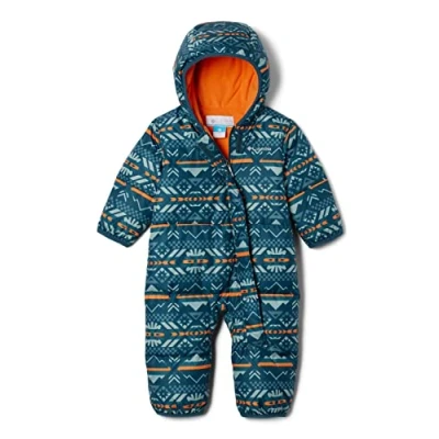Imagen de Columbia Snuggly Bunny Bunting, Mono De Nieve para Junior Unisex, Night Wave Checkered Peaks, Talla 0/3